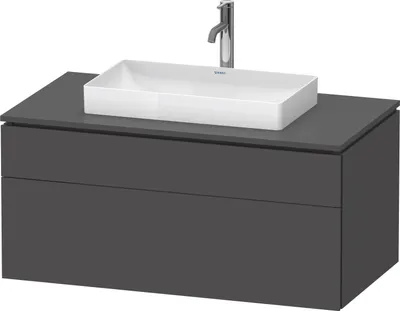 Produktbild von DURAVIT LC4881049490000 Konsolen-WTU wandh. L-Cube 550x1000x4