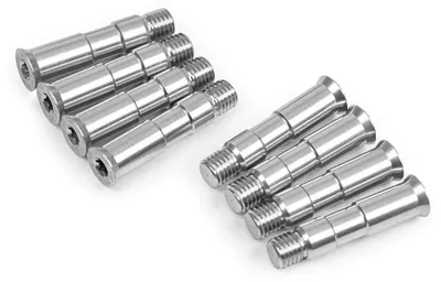 Obrázek produktu pro Powerslide, náprava pro brusle, Torx, 33 mm/8 mm, šroub, stříbrná barva, stříbrná, univerzální velikost