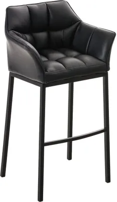 Produktbild von Barhocker Damaso B mit 4-Fuß Gestell schwarz