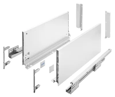 Obrázok produktu pre Systém zásuviek GTV AXIS PRO, 550 mm, biela – veľmi vysoký (H199) – nenápadný dizajn; šírka: 300 mm; výška: 200 mm; farba: biela | Högert Technik