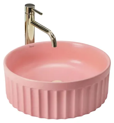 Zdjęcie produktu dla Rea Umywalka Nablatowa Duo Sweet Pink Matt