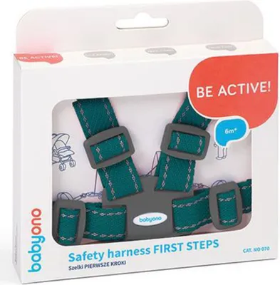 Produktbild von BABYONO | Lauflernhilfe FIRST STEPS - Granate - Sicher und komfortabel - Für Kinder ab 6 Monaten