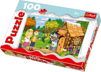 Produktbild von Hänsel und Gretel Puzzle - 100 Teile