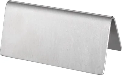 Produktbild von GRÄWE Metallschild / Tischaufsteller neutral 8 x 4 cm