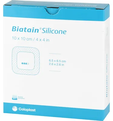 Immagine prodotto di Biatain Medicazione in schiuma di silicone 10x10 cm 10 pz
