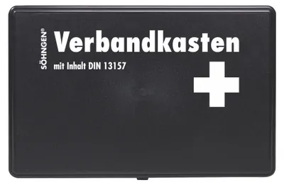 Produktbild von Söhngen Verbandskasten Kiel KU mit Füllung, ABS Kunststoff, Größe 260x160x80 mm