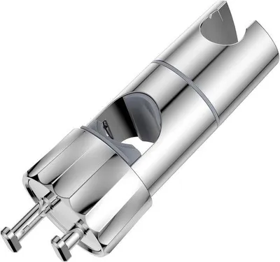 Obrázek produktu pro Držák sprchové hlavice – univerzální – 1 ks – chrom – ABS