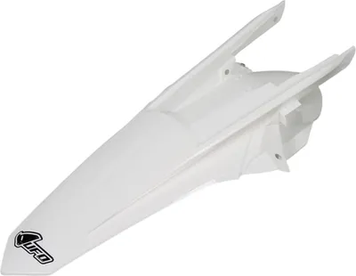 Immagine prodotto di Parafango posteriore UFO PLAST, per modelli KTM Realizzato in ho bianco