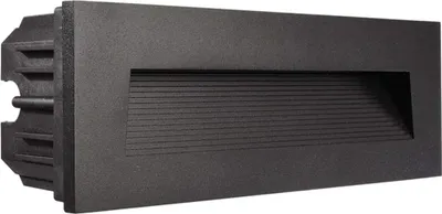 Image de Cache "marche" pour encastré mural LED LIGHT BASE III OUTDOOR, noir