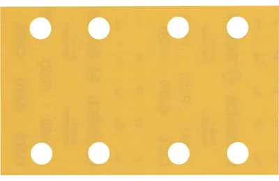 Zdjęcie produktu dla Papier ścierny Bosch 10x Expert C470 z 8 otworami do szlifierek oscylacyjnych 80 x 133 mm G 400 - 2608900885