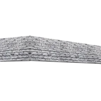 A stone-patterned balcony privacy screen is shown against a white background.