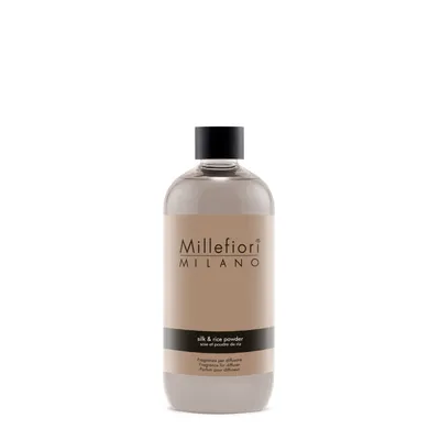Zdjęcie produktu dla Millefiori Milano Fragrance Diffuser Silk & Rice Powder Refill 500 ml