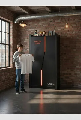 Immagine prodotto di Armadio con design a LED per camere da letto e camere dei ragazzi