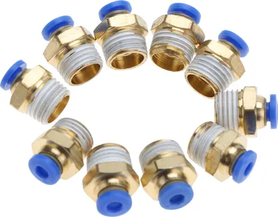 Obrázek produktu pro pneumatické rychlé šroubení s vnějším závitem 4 mm (PC4-2 10 ks)