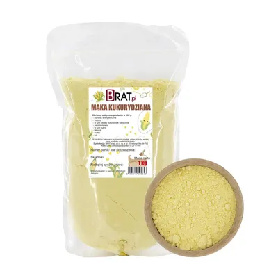 Obrázok produktu pre Kukuričná múka 1kg Brat.pl