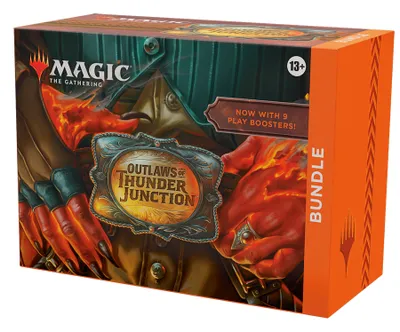 Zdjęcie produktu dla Magic: The Gathering Outlaws of Thunder Junction Fat Pack Bundle German