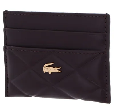 Immagine prodotto di LACOSTE portacarte Crocodelle CC Holder Winetasting viola scuro