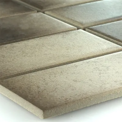 Produktbild von Keramik Mosaikfliesen Camacha Beige Braun Rechteck