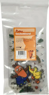 Produktbild von Geschenkbeutel/Geschenktasche/Kekstüte/Geburtstagstüte 10er-Set ' Die Sendung mit der Maus'