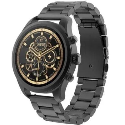 Zdjęcie produktu dla Forever Smartwatch Verfi SW-800 Czarny Towarzysz zdrowia z wyświetlaczem Amoled Wodoodporny