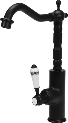 Produktbild von Küchenarmatur RETRO BLACK , Vintage, Wasserhahn, Spültischarmatur, Mischbatterie