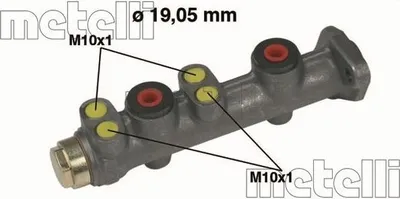 Produktbild von CIFAM 202-150 Bremszylinder Hauptbremszylinder für FIAT Seicento / 600 Schrägheck (187) CINQUECENTO (170) Seicento / 600 Van (287)