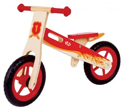 Image de Bigjigs Mon premier vélo d'équilibre - Rouge