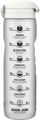 Produktbild von Große Fitness-Trinkflasche mit Motivationsskala für das Fitnessstudio, Ion8 1L