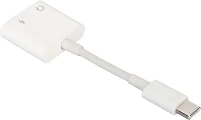 Productafbeelding van USB Type C naar 3,5 mm audio-adapter, 60W snelladen, HiFi, 7.1-kanaals surroundgeluid, USB-C audio-aansluiting, oortelefoon, AUX-converter
