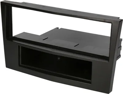 Produktbild von Audioproject A369 - Autoradio Radioblende 2 DIN für OPEL Corsa D Astra H Zafira B Antara 1 DIN Autoradio Doppel DIN charcoal metallic-schwarz