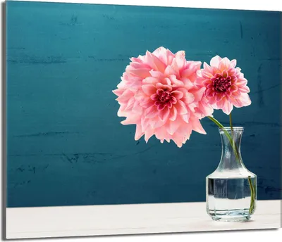 Immagine prodotto di Piastra copripiano cottura 60x52 Piastra copripiano cottura in Vetroceramica alzatina in vetro tagliere decorativo, rosa dalia