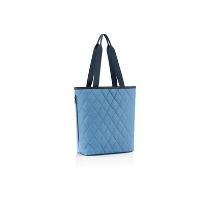 Produktbild von reisenthel classic shopper M, Einkaufstasche, Tragetasche, Rhombus Blue, 8 L, DH4101