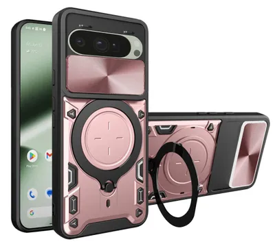 Zdjęcie produktu dla Techsuit CamGuard Pro etui na Google Pixel 10 10 Pro - różowo-złote