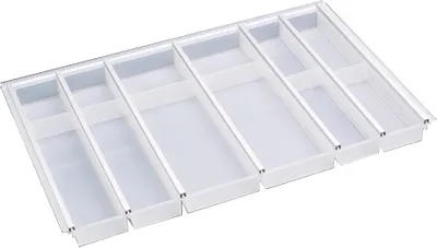 Image de Naber Cuisio 80. range-couverts, blanc-translucide