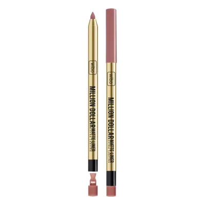 Two lip liners are shown side-by-side against a white background.