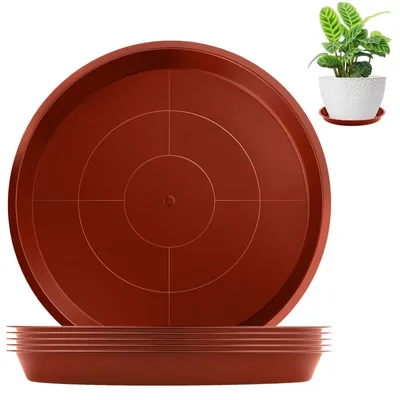 Productafbeelding van Set van 6 Terracotta Plantenpot Schotels 41 cm