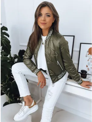 Produktbild von Dstreet Übergangsjacke für Frauen Revan grün XL