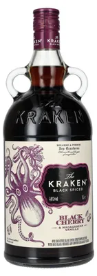 Image de The Kraken Black Spiced Black Cherry & Madagascan Vanilla 40% Vol. 1l