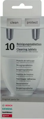 Produktbild von BSH Bosch/Siemens Reinigungstabletten, 1 x 10 Stück