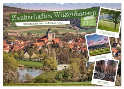 Produktbild von Zauberhaftes Witzenhausen (Wandkalender 2027 DIN A2 quer), CALVENDO Monatskalender