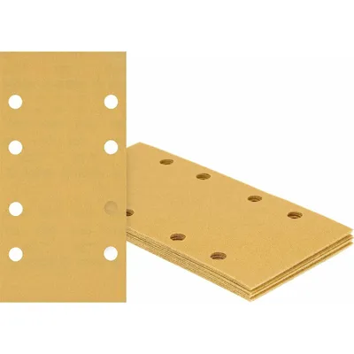 Zdjęcie produktu dla Papier ścierny Bosch 10x Expert C470 z 8 otworami do szlifierek oscylacyjnych 80 x 133  mm