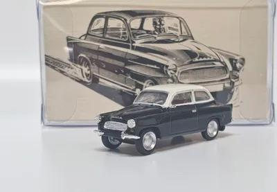 Produktbild von Skoda Octavia (1960) - Schwarz/Weiß Brekina 1:87