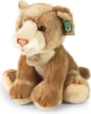 Image de Lion assis en peluche 27 cm ECO-FRIENDLY