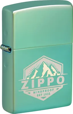 Produktbild von Zippo Benzinfeuerzeug Outdoor Design, Grün, 2021