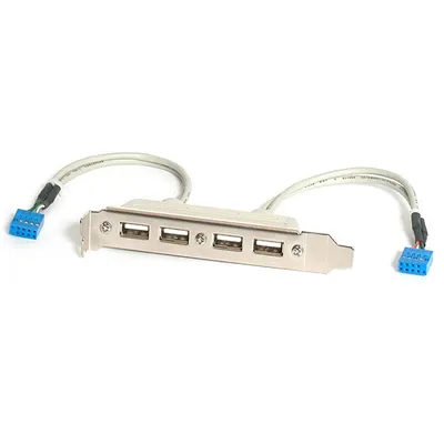 Produktbild von StarTech.com USB Datentransferkabel für Hauptplatine - 28,58 cm - 1 Paket - Typ A Buchse USB - IDC Buchse USB-Anschluss