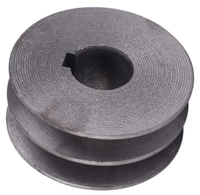 Stahl-Riemenscheibe Ø 72 mm, Bohrung 24 mm, Keilnut 8 mm