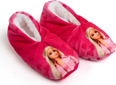 Produktbild von Barbie Ballerinas für Mädchen - ABS Winter Hausschuhe gefüttert Kinder Slipper Pantoffeln Pink 27-30