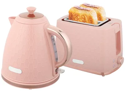 Immagine prodotto di Set bollitore e tostapane HOMCOM: bollitore da 1,7 l e tostapane a 2 fette.