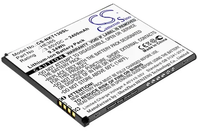 Image de TECHTEK Batterie compatible avec [Nokia] Nokia 1 Plus, TA-1111, TA-1123, TA-1127, TA-1130 remplace HE365