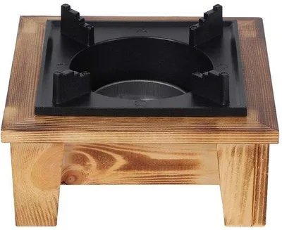 Produktbild von Tragbarer Grill – Mini-Grill – Holzkohleheizung – Traditionelles Design – Kompakter Grill – Geeignet für Outdoor-Aktivitäten